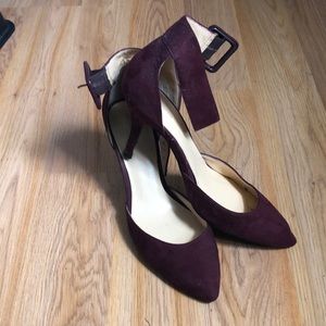 Burgundy heels